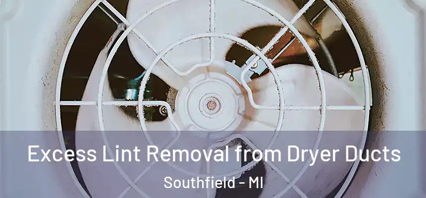 Excess Lint Removal from Dryer Ducts Southfield - MI