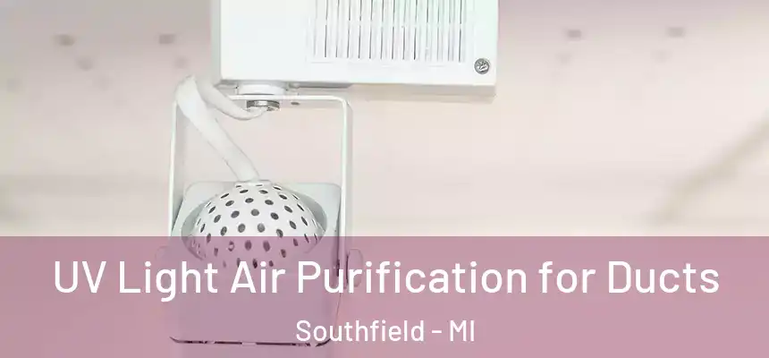  UV Light Air Purification for Ducts Southfield - MI